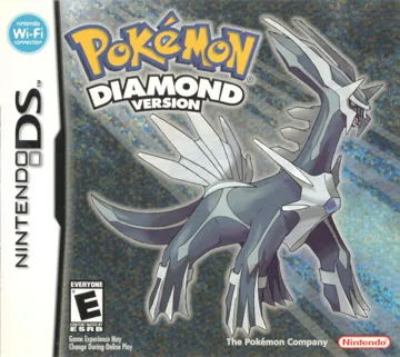 Pokemon - Diamond Version (Europe) (Rev 13) box cover front